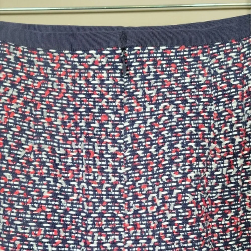 Talbots Textured Knee Length Pencil Skirt Sz 8P